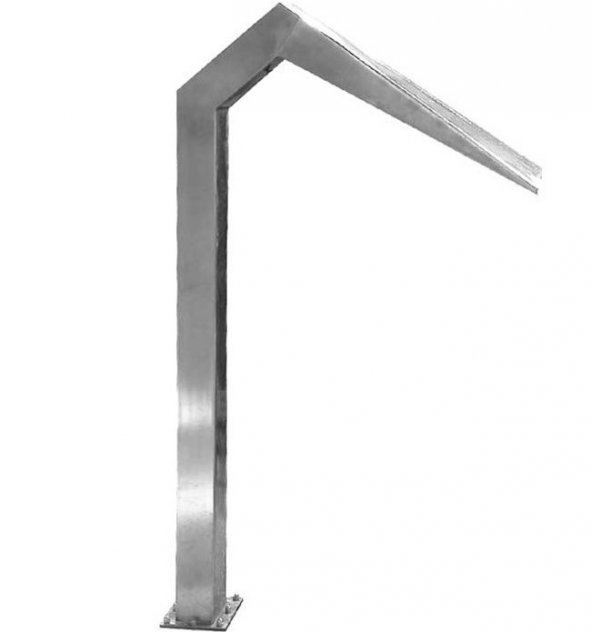 Havuz 12835 şelale Kobra 1000-600 mm 316 kalite 1,2 mm Paslanmaz çelik El Yapım - 3