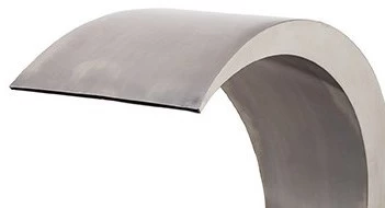 Havuz 12418 şelale Kobra 600-500mm 316 kalite su perdesi Paslanmaz çelik El Yapım - 3