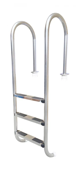 Havuz 12840 Merdiveni 316 Kalite Paslanmaz Çelik CNC kesimli 3 Basamaklı El Yapım - 3