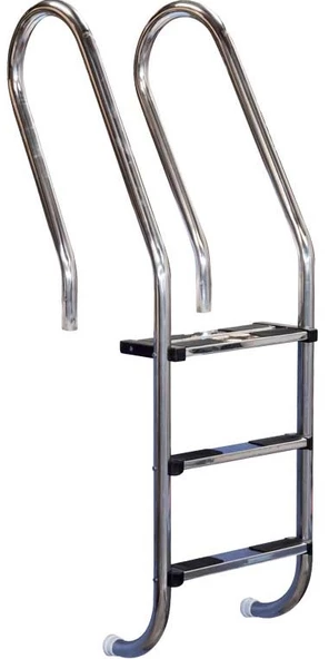 Havuz Merdiveni 304 Kalite 12806 Paslanmaz Çelik CNC kesimli 3 Basamaklı El Yapım - 3