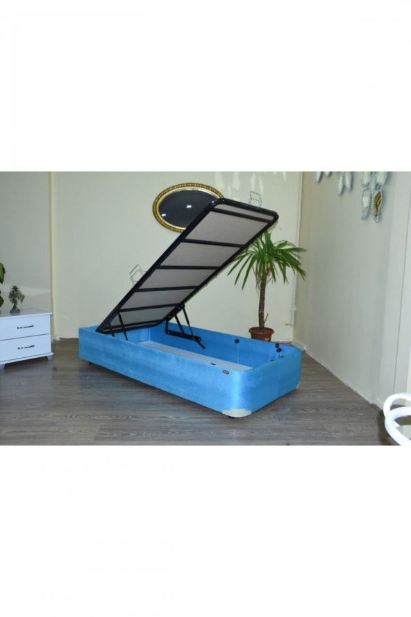 Baza Taytüy mavi Kumaş18234 Model Metal Çelik Fırın Boya 120*200 cm El Yapım - Resim 3