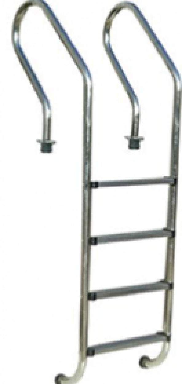 Havuz 12837 Merdiveni 304 Kalite Paslanmaz Çelik CNC kesimli 4 Basamak El Yapım - 2