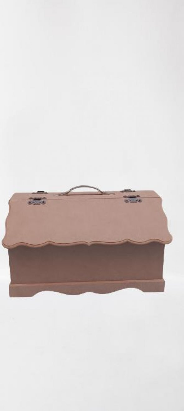 Hobi 90037 Dekoratif Takım Çantası Model HAM Ahşap MDF El Yapımı - 2