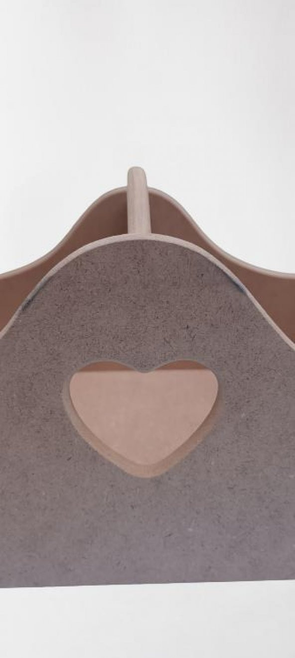 Hobi 90041 Dekoratif Sepet HAM Model cnc kesim Ahşap MDF El Yapımı