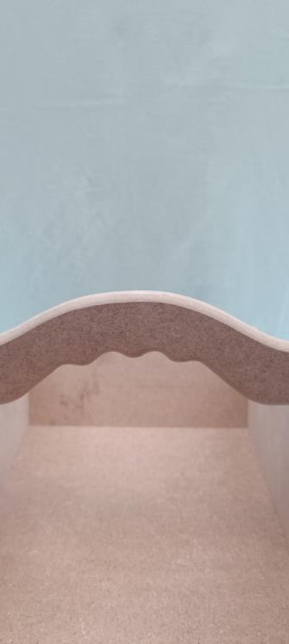 Hobi 90041 Dekoratif Sepet HAM Model cnc kesim Ahşap MDF El Yapımı - 2