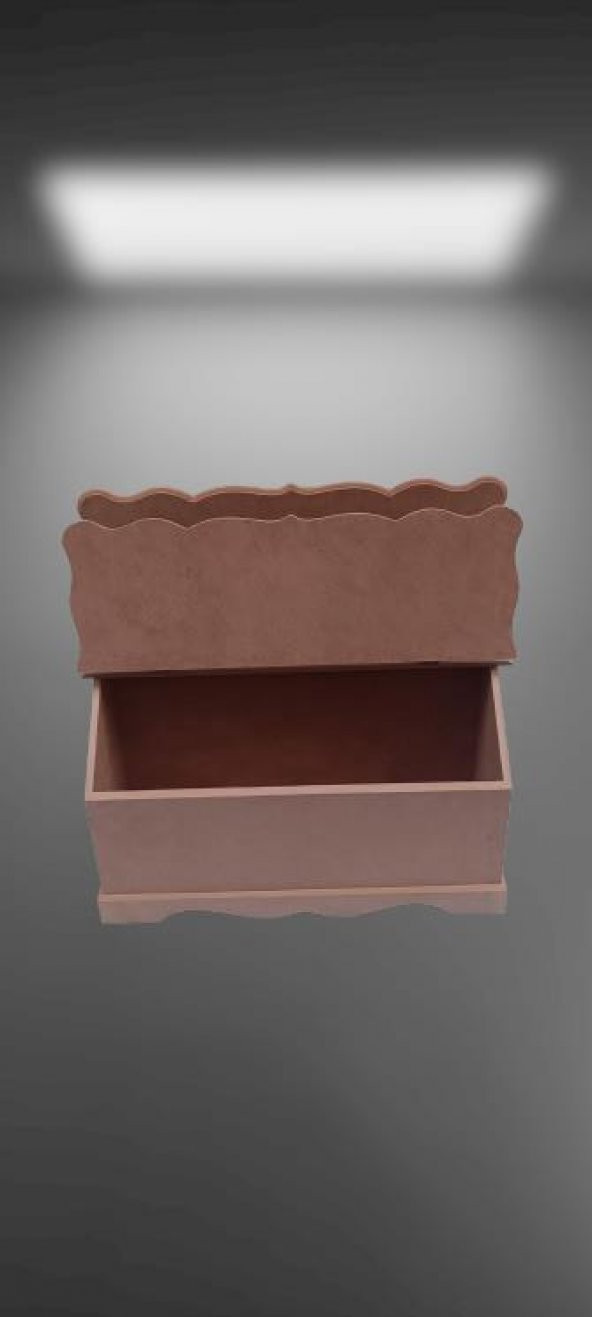 Hobi 90037 Dekoratif Takım Çantası Model HAM Ahşap MDF El Yapımı - 5