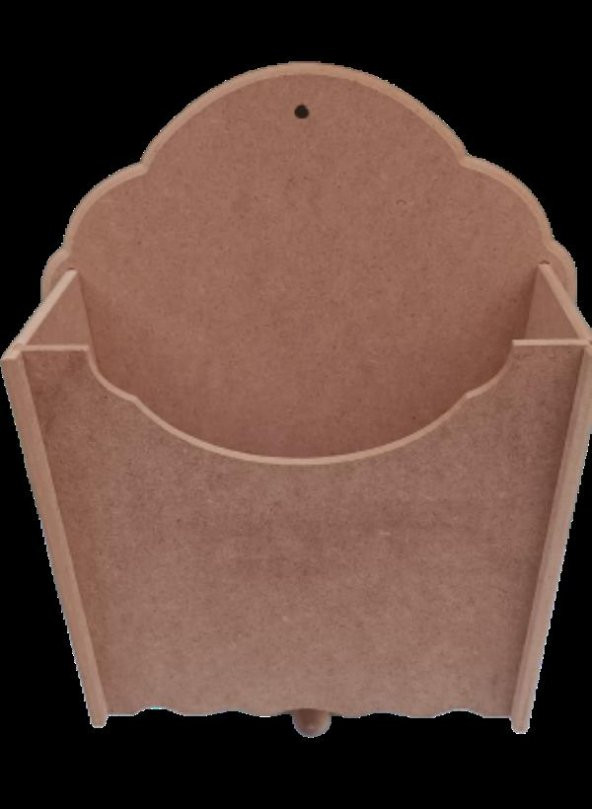 Hobi ADN 90055 Dekoratif Gazetelik Kutu Model HAM Ahşap MDF El Yapım - 4
