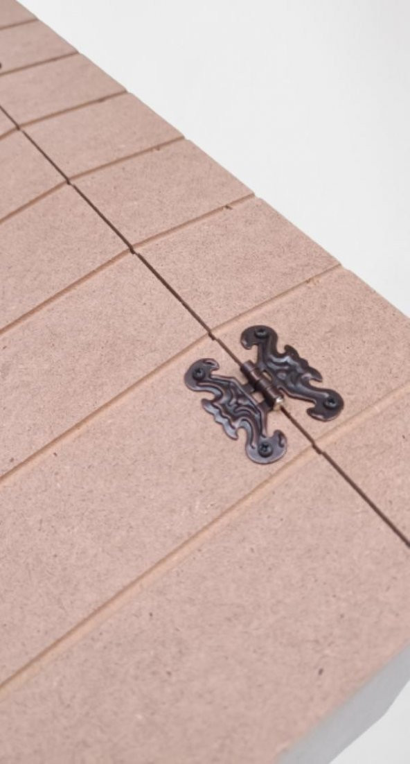 Hobi 90067 Dekoratif Ekmeklik Ev Şekli Ahşap MDF HAM El Yapımı