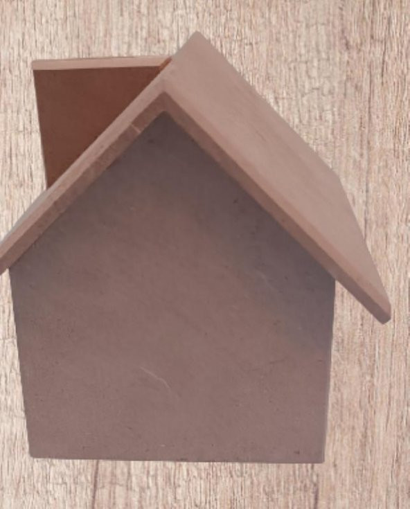 Hobi Dekoratif 90065 Kumbara Ham Ahşap MDF Model El Yapım - 3