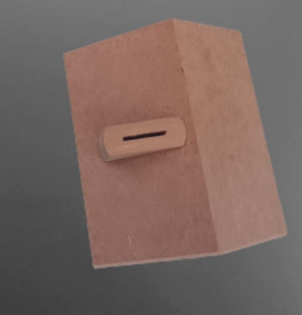 Hobi Dekoratif 90065 Kumbara Ham Ahşap MDF Model El Yapım - 4