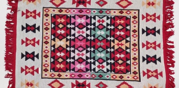 Kilim Antik 80-125 Otantik  Motifler Model Naturel  Boya Çift Taraflı El yapımı - 5