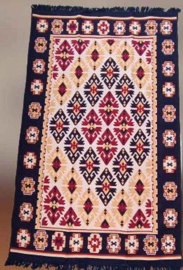 Kilim Antik 120-180 Otantik 90150 motif Model Nature Boya Çift Taraflı El yapım - 5