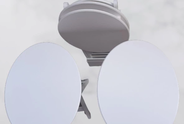 Çanta Zigon 90136 Oval sehpa Dörtlü Model Ahşap Mdf Parlak Beyaz Renk El Yapım - 3