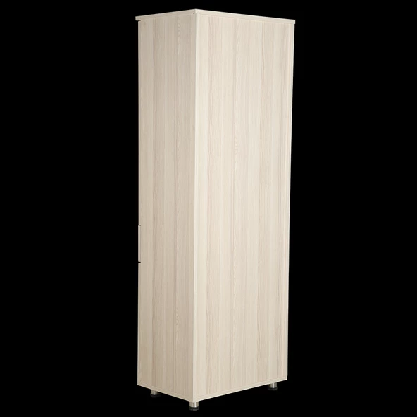 Çok Amaçlı 12686 Dolap Hard Model Parlak Carden Suntalem 4Raf 1Çekm 180cm El Yapı - 5