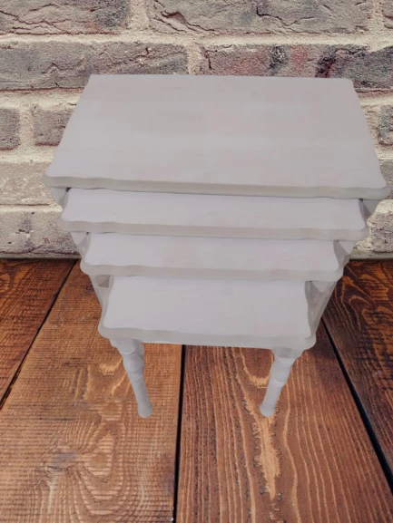 Zigon18189 sukut Klasik Sehpa Model Kayın İnce Torna Ayak HAM MDF Kaplam EL yapım - Resim 6