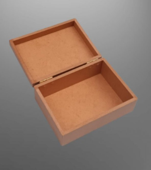 Hobi 90046 Dekoratif Öğrenci Kutusu Ahşap MDF cnc kesim El Yapım - 3