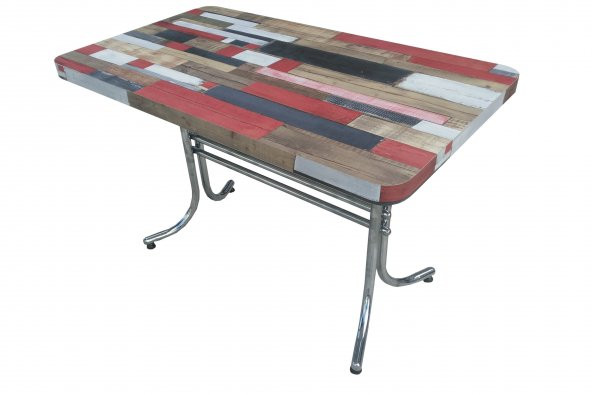 Masa 12517 LAMİNANT Isıdan Az etkilenir çizilmez Metal Ayak bağlant Kolay temizlk - 3