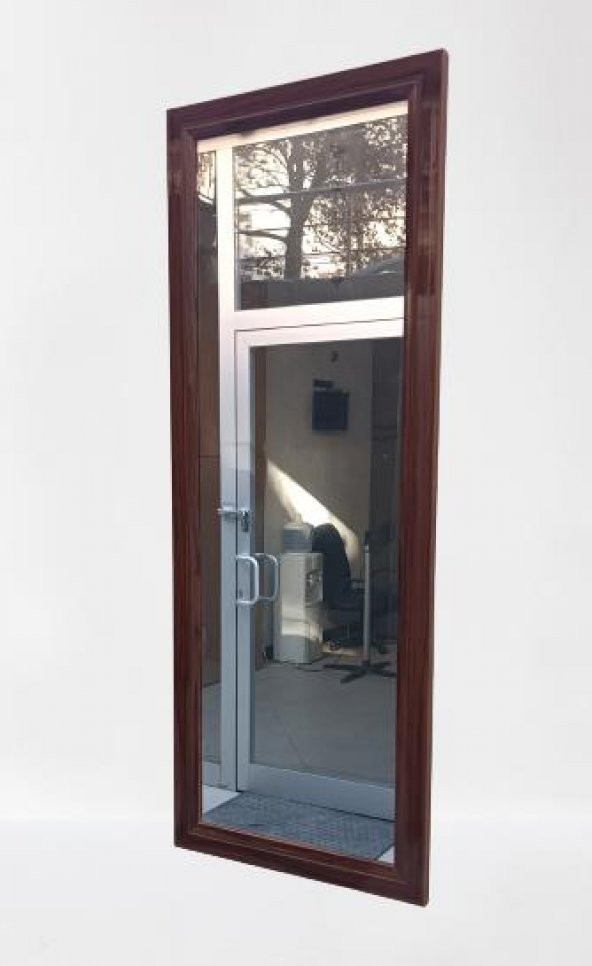 Boy 90021 Ayna MDF lam Çerçeve 1 Sınıf Ayna Parlak Ceviz Boya Kutu Sevk El yapım - 4