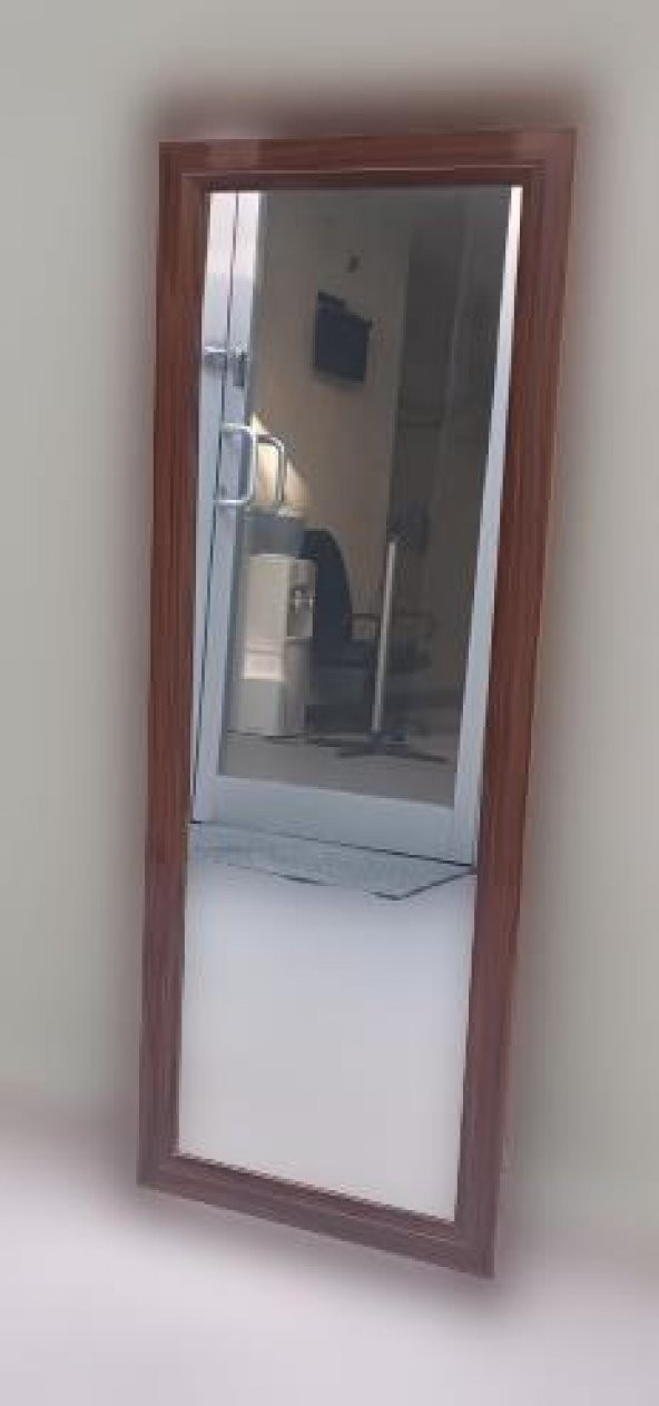 Boy 90021 Ayna MDF lam Çerçeve 1 Sınıf Ayna Parlak Ceviz Boya Kutu Sevk El yapım - 6