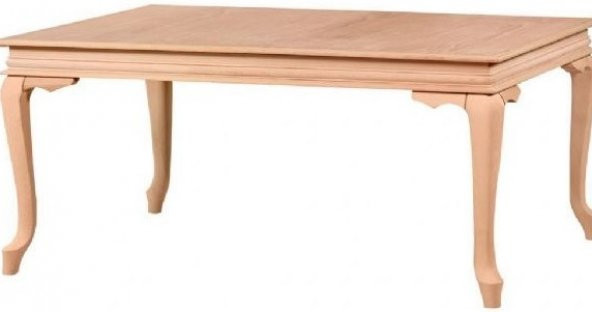 Masa 12897 Klasik kayın ASLAN lükens Ayak HAM ladin masif sabit Tabla El yapım