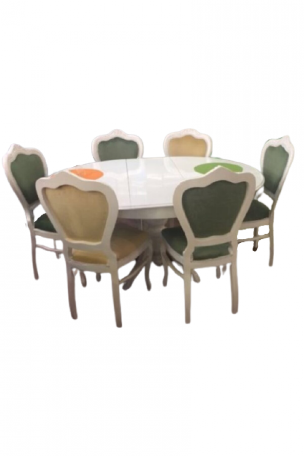 Baba Ayak 12895 Açılı Masa Model Ahşap Kayın Ihlamur Parlak Beyaz Sandaly El yapı - 5