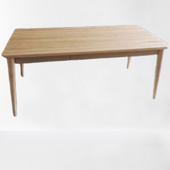 Masa 12883 Klasik Torna RETRO Kayın Ayak HAM Natüre Kaplama Açılır Tabla El yapım - 2