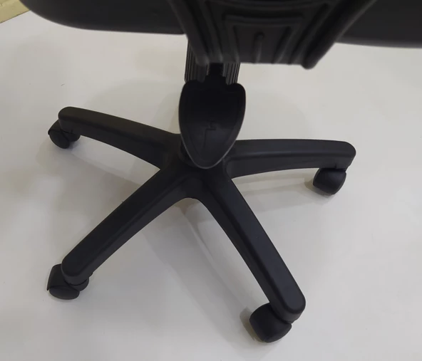 Çalışma Koltuk 12758 Amortisör Kalp Model Kırmızı Ortopedik Oturum Sağlam El Yapı - 6