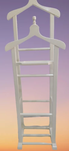 Dilsiz UŞAK 19735 ÇİFT TEPE 19735 Model Parlak KREM Lake Askılık Ahşap Kayın Torna El Yapı - 3