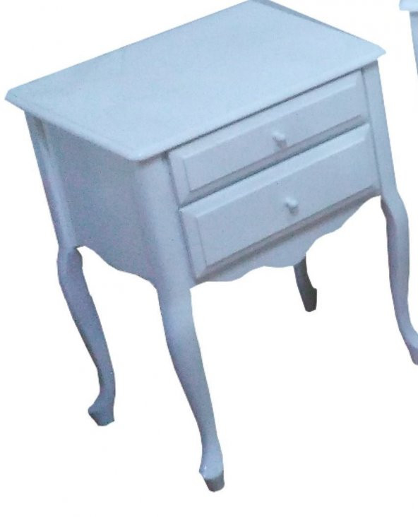 MAKYAJ MASA 13728 Dresuar model takım 7Çekm Kayın Aslan Ayk Beyaz Lake El yapım - 3