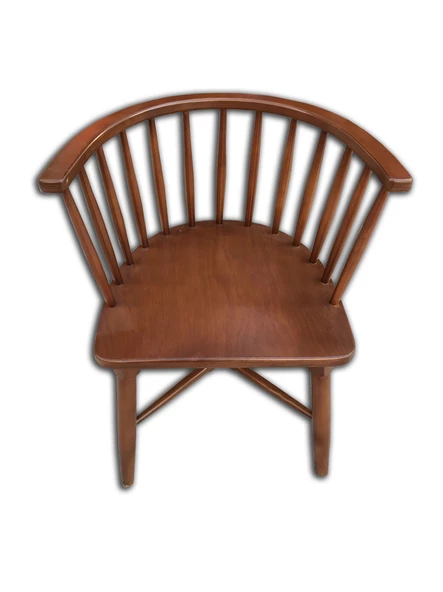 Sandalye 17964 OMURGA Klasik Model Kayın Retro Bambu Ayak Parlak ceviz El Yapım - Resim 3