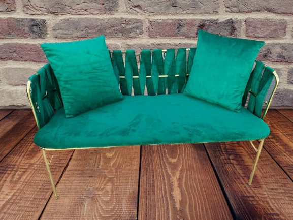 Benç 14248 Parlak Pirinç Kaplamalı Güneş Bank Çift El Yapım - 3