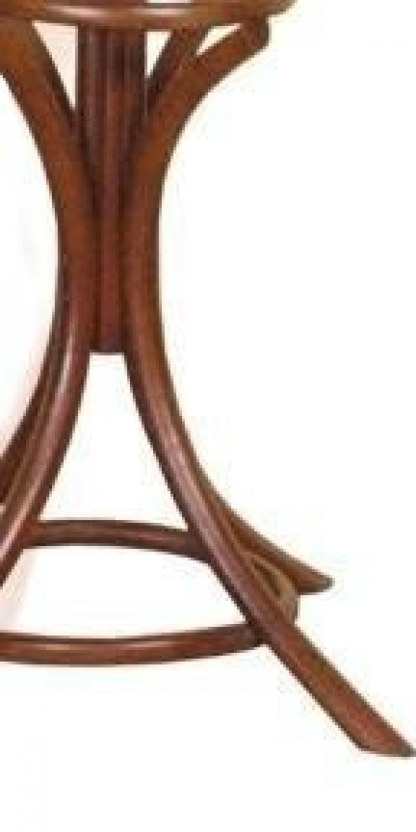 Askılık ST 12372 Bambu MODEL Parlak Ceviz Lake Sağlam DEMONTE Ürün El Yapım - 4