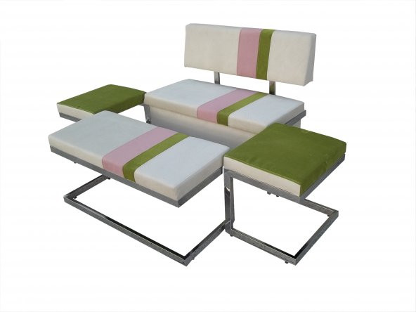 LOCA BANK 17926 tk Metal Nikelaj Sunideri döşem Kırılmaz Temper Cam masa El yapım - 2