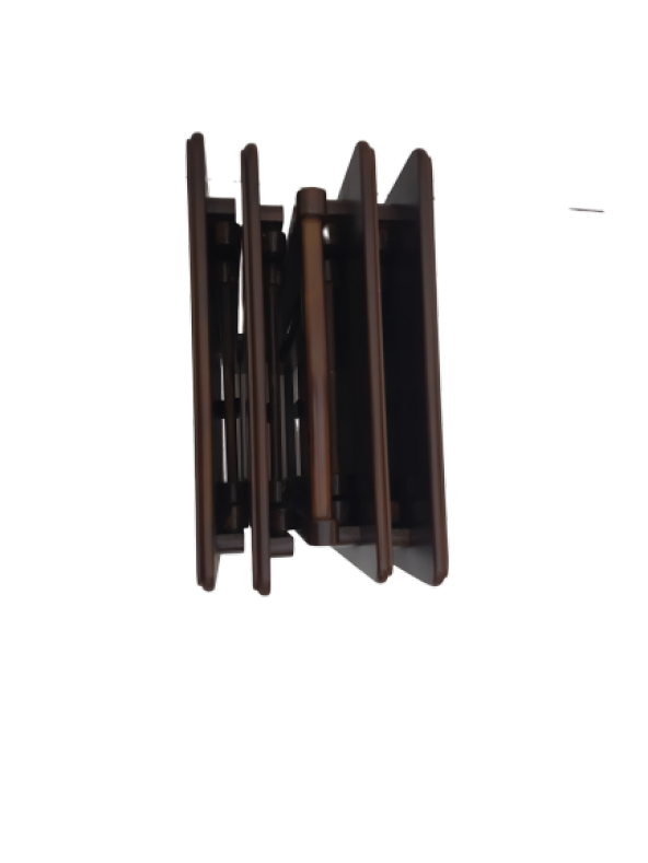 ÇANTA zigon 13692 DİKDÖRTGEN Resimli Model shpa Kayın Parlak Ceviz Natüre El Yapı - 7