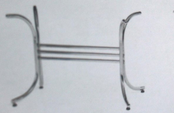 Masa 18376 METAL AYAK Model Metal transmisyon Nikelaj Japon masa ayak El Yapım