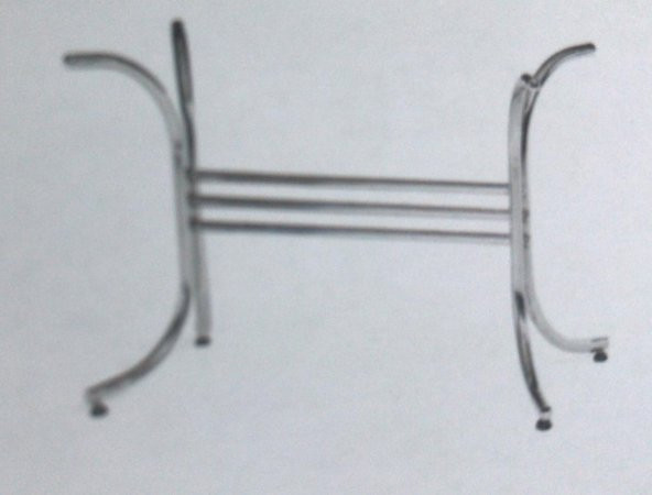 Masa 18376 METAL AYAK Model Metal transmisyon Nikelaj Japon masa ayak El Yapım - 2