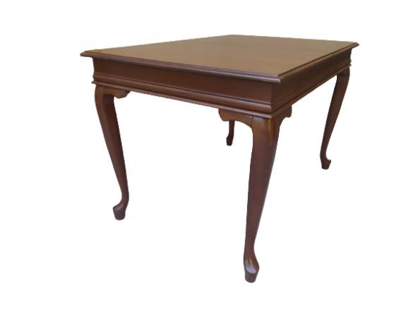 Masa-sandalye 18484 Klasik Model Kayın torna Aslan Ceviz ORTA Açıl  El Yapım - Resim 5