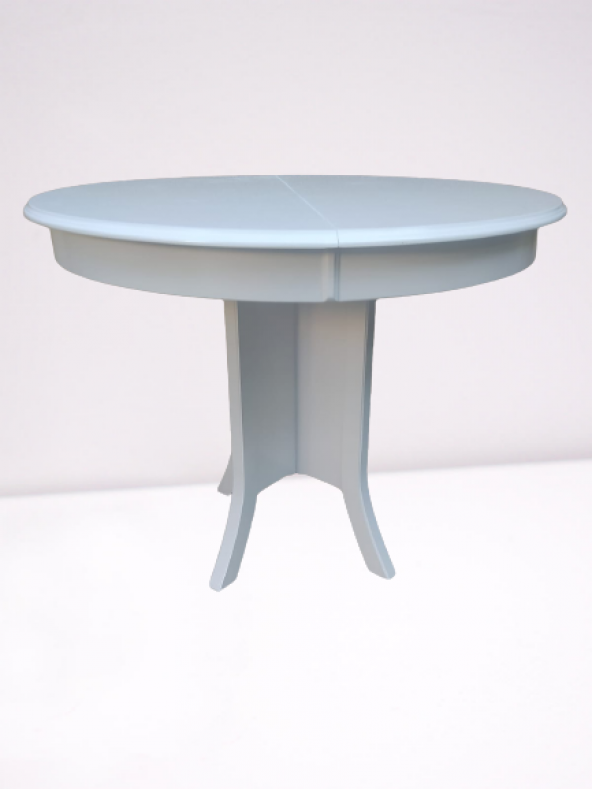 Baba kutu ayak Masa 18347 ST Klasik model MDF Tabla Natüre Beyaz Açılır el yapım - 3