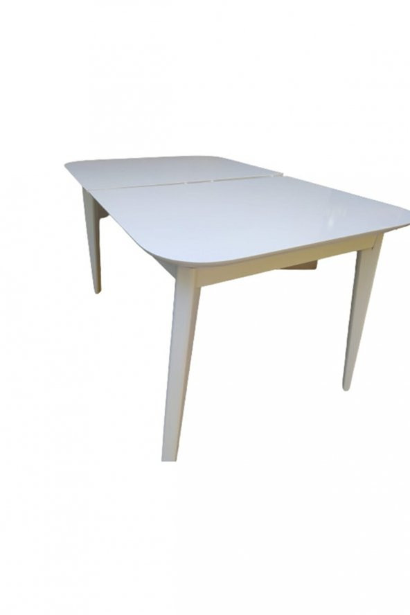 Masa-Sandalye 19429 PAPEL Model Kayın MUZ Ayak Ort Otr Kapitone Lake beyaz Elyapı - Resim 7