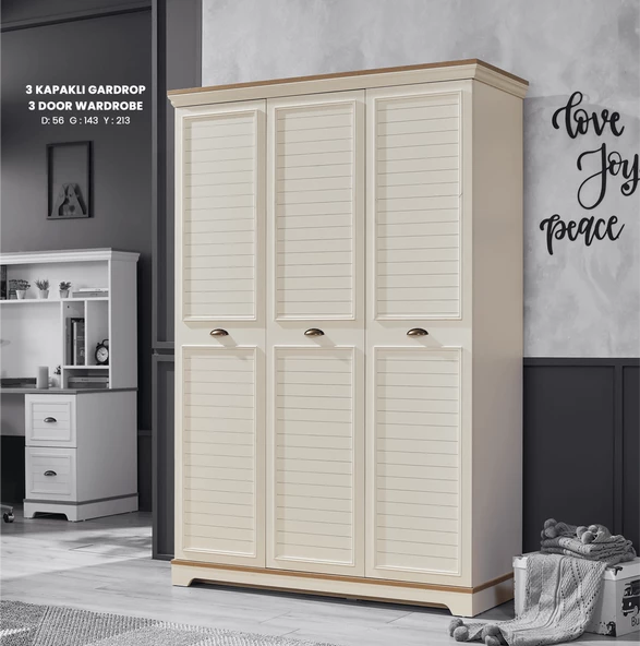 Takım Urlu 12030 ARTE İnovasyon karyola Yuvarlu Karyola,Komodin,Gardrop,Çalışma Masa - 6