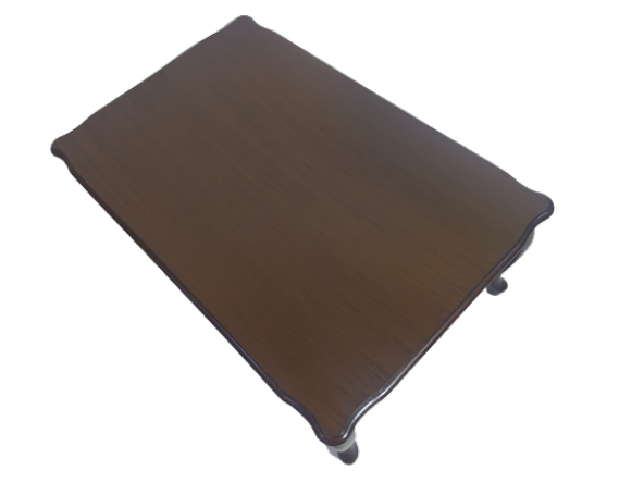 Orta Sehpa 17357 DEMONTO Klasik Kayın Aslan ayak Parlak Ceviz Renk Nature Elyapım - 6