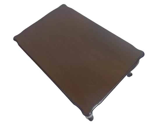 Orta Sehpa 17373 ST DEMONTO Klasik Kayın Aslan ayak Parlak Ceviz Nature El Yapım - Resim 6