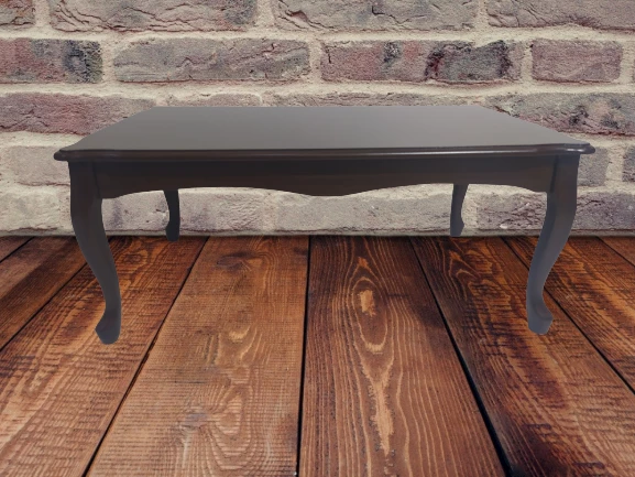 Orta Sehpa ST DEMONTO ASLAN Kayın Ayrılabilir ayak Parlak Ceviz Natüre El yapım