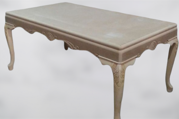 Orta 17757 ST Klasik Model Kayın Aslan ayak HAM Lüks Oyma Dantel Pervaz El Yapım - Resim 2