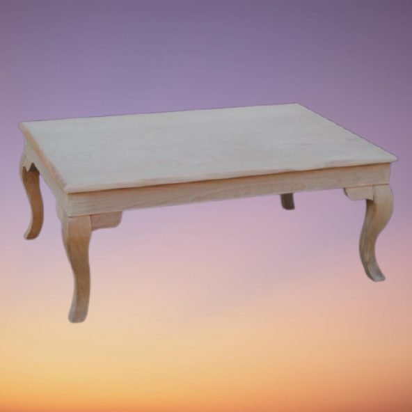 Orta Sehpa 1778 Klasik Model Kayın Kulaklı Aslan ayak Demonto HAM ürün El Yapım - Resim 4