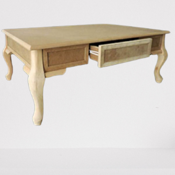 Orta Sehpa 17779 çekmece Model Kayın Aslan ayak Kayın kaplama HAM Natüre El Yapım - 5