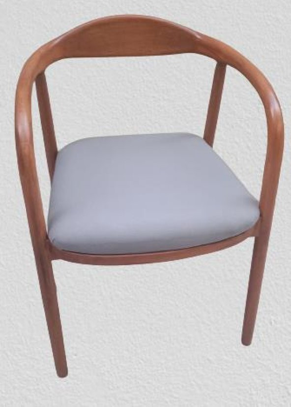Sandalye 90003 Yılan Tam Kolçak Kayın Retro Ayak Ceviz Renk Kutu sevk El Yapım - 6