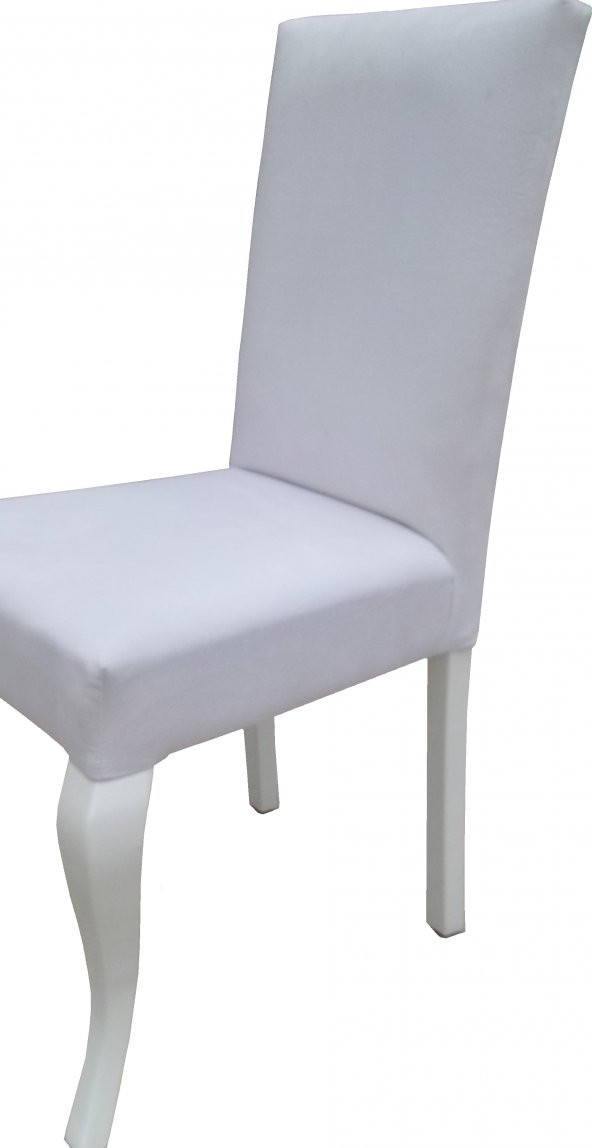 Sandalye 12376 Klasik Model Kayın Aslan Ayak 2adet Giydirme terletmez Keten kumaş - 3