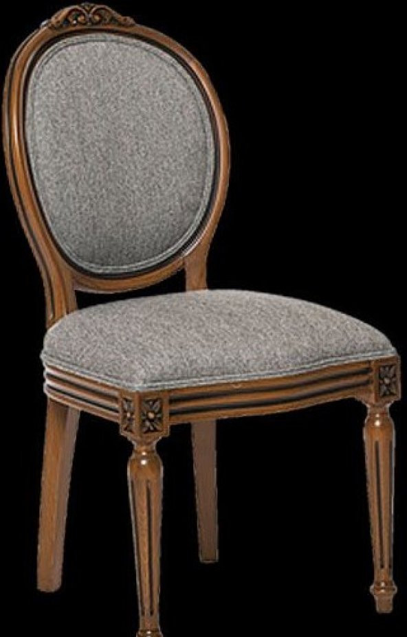 Sandalye 13580 MADALYON Kayın RETRO ayak ceviz Natüre Kuml Örgü Kumaş El yapı - 4