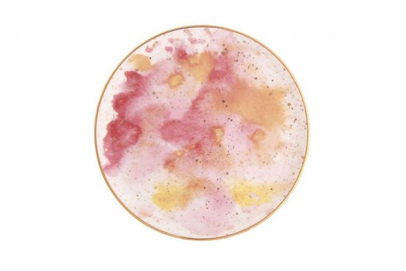 Porland Cosmos Desen1 Düz Tabak 20 cm 04ALM003388